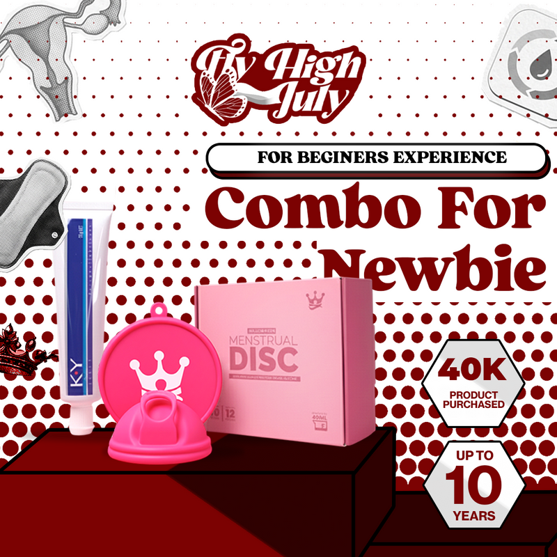 Helloqween Menstrual Disc Combo for Newbie