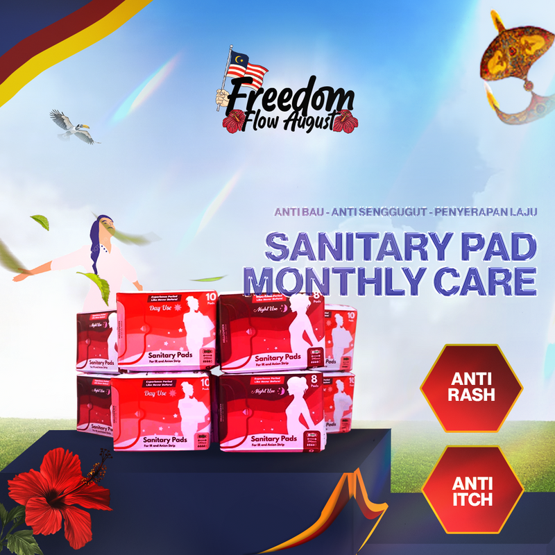 Helloqween Sanitary Pad Monthly Care Set