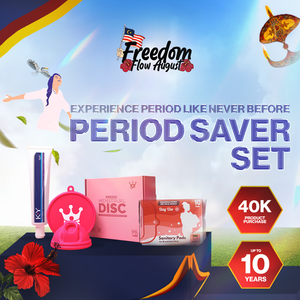 Helloqween Menstrual Disc Period Saver Set