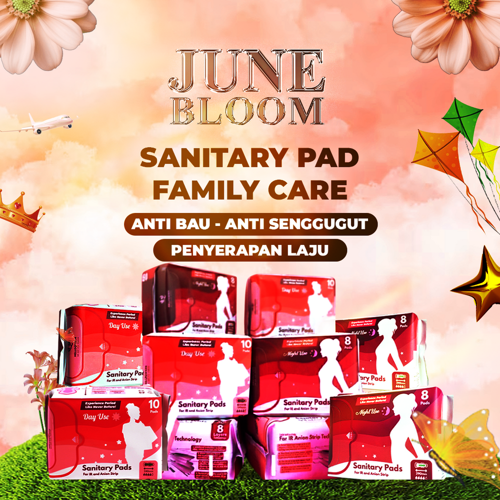 Helloqween Sanitary Pad Stock-Up Family Set