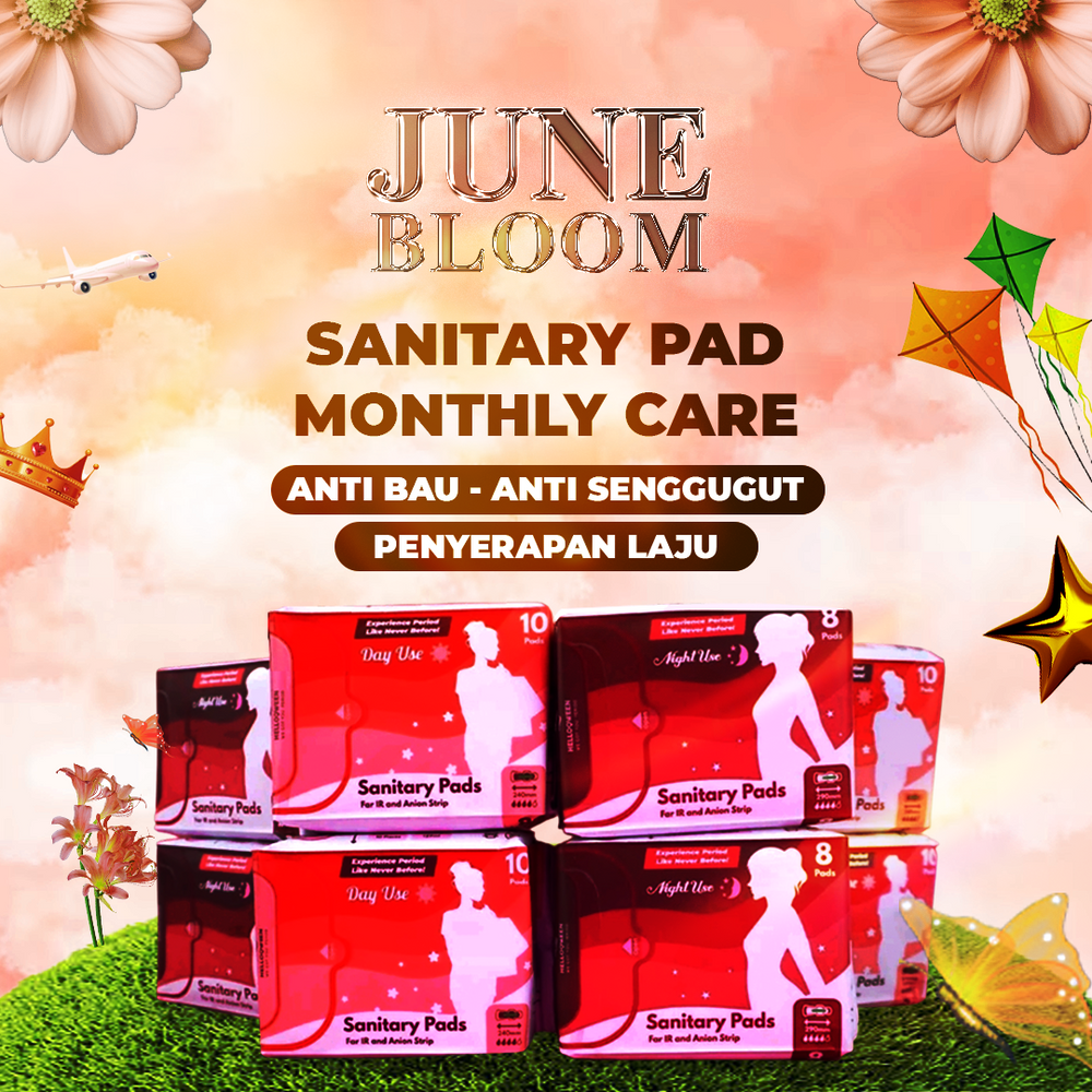 Helloqween Sanitary Pad Monthly Care Set