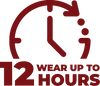 Wear up to 12 hrs