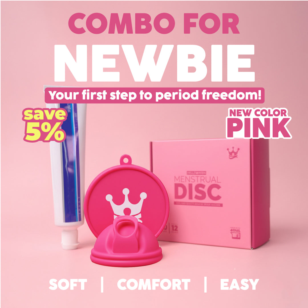 Helloqween Menstrual Disc Combo for Newbie