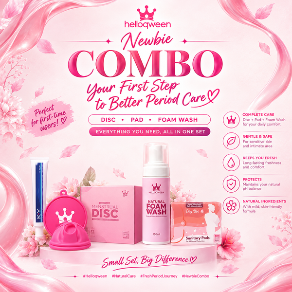 Helloqween Menstrual Disc Combo For Newbie