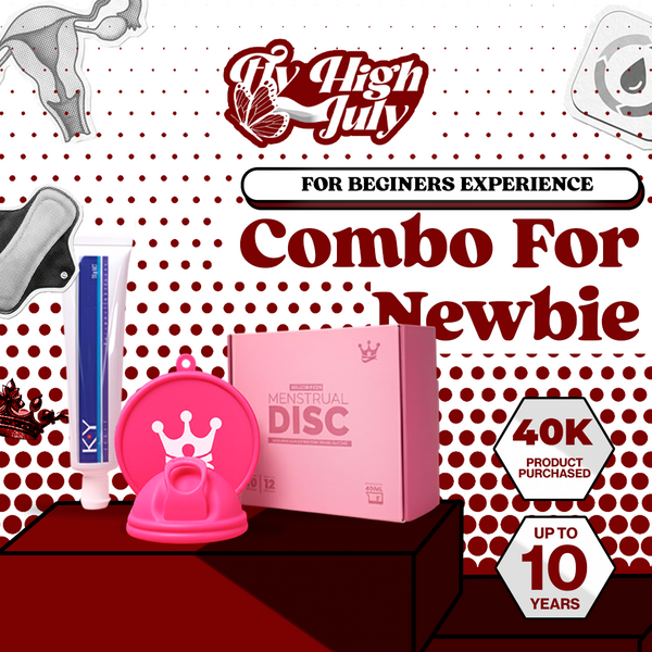Helloqween Menstrual Disc Combo for Newbie