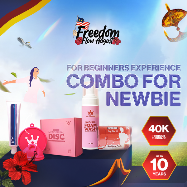Helloqween Menstrual Disc Combo For Newbie