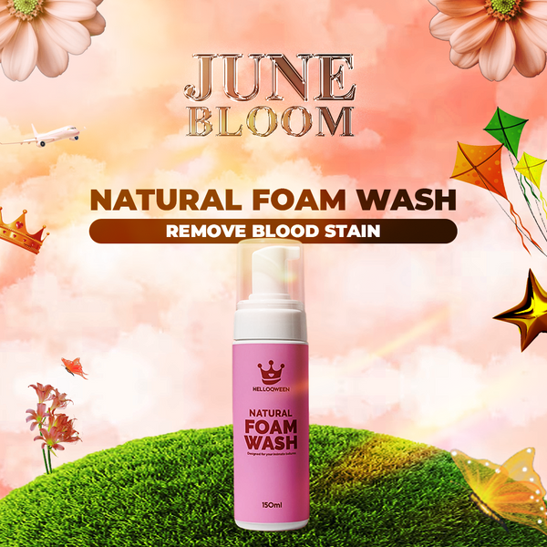 Paraben-Free Foam Wash for Menstrual Disc