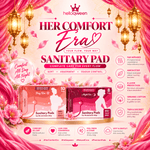 Helloqween Sanitary Pad Anti odor & improve blood flow