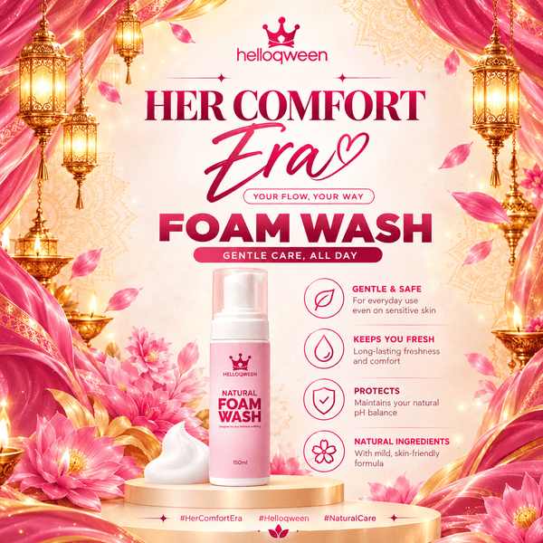 Paraben-Free Foam Wash for Menstrual Disc
