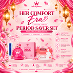 Helloqween Menstrual Disc Period Saver Set