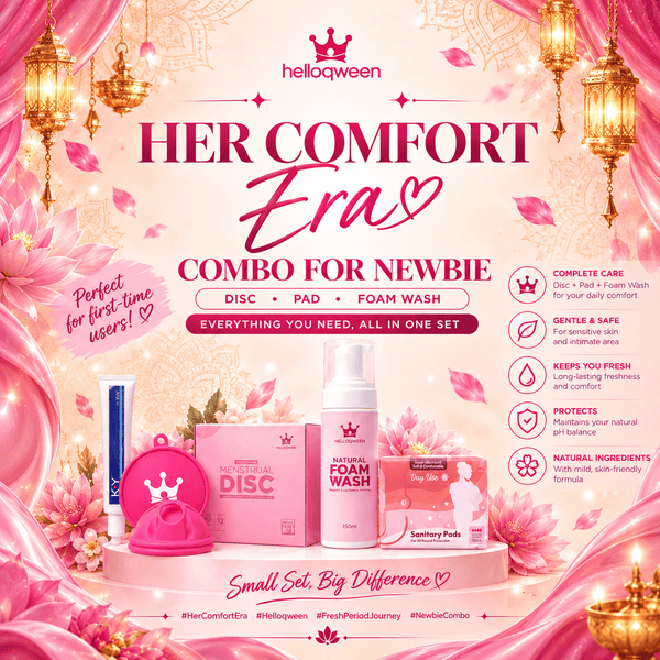 Helloqween Menstrual Disc Combo For Newbie