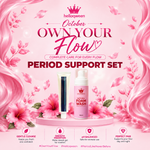 PERIOD SUPPORT SET (HELLOQWEEN FOAM WASH + WATER BASED GEL)