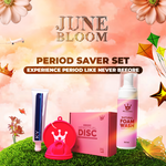 Helloqween Menstrual Disc Period Saver Set