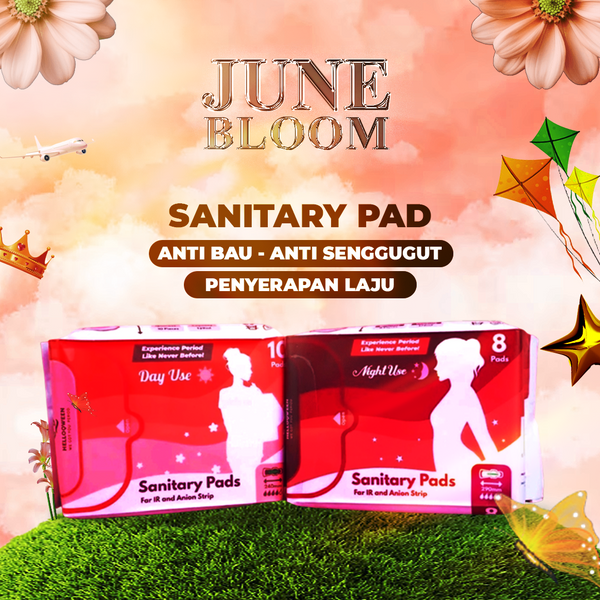 Helloqween Sanitary Pad Anti odor & improve blood flow