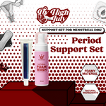 PERIOD SUPPORT SET (HELLOQWEEN FOAM WASH + WATER BASED GEL)