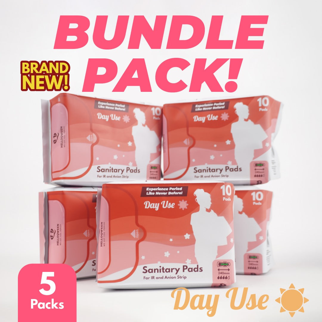 [Bundle Pack] Helloqween Sanitary Pad for Day Use