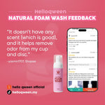 Paraben-Free Foam Wash for Menstrual Disc