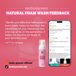 Paraben-Free Foam Wash for Menstrual Disc