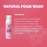 Paraben-Free Foam Wash for Menstrual Disc